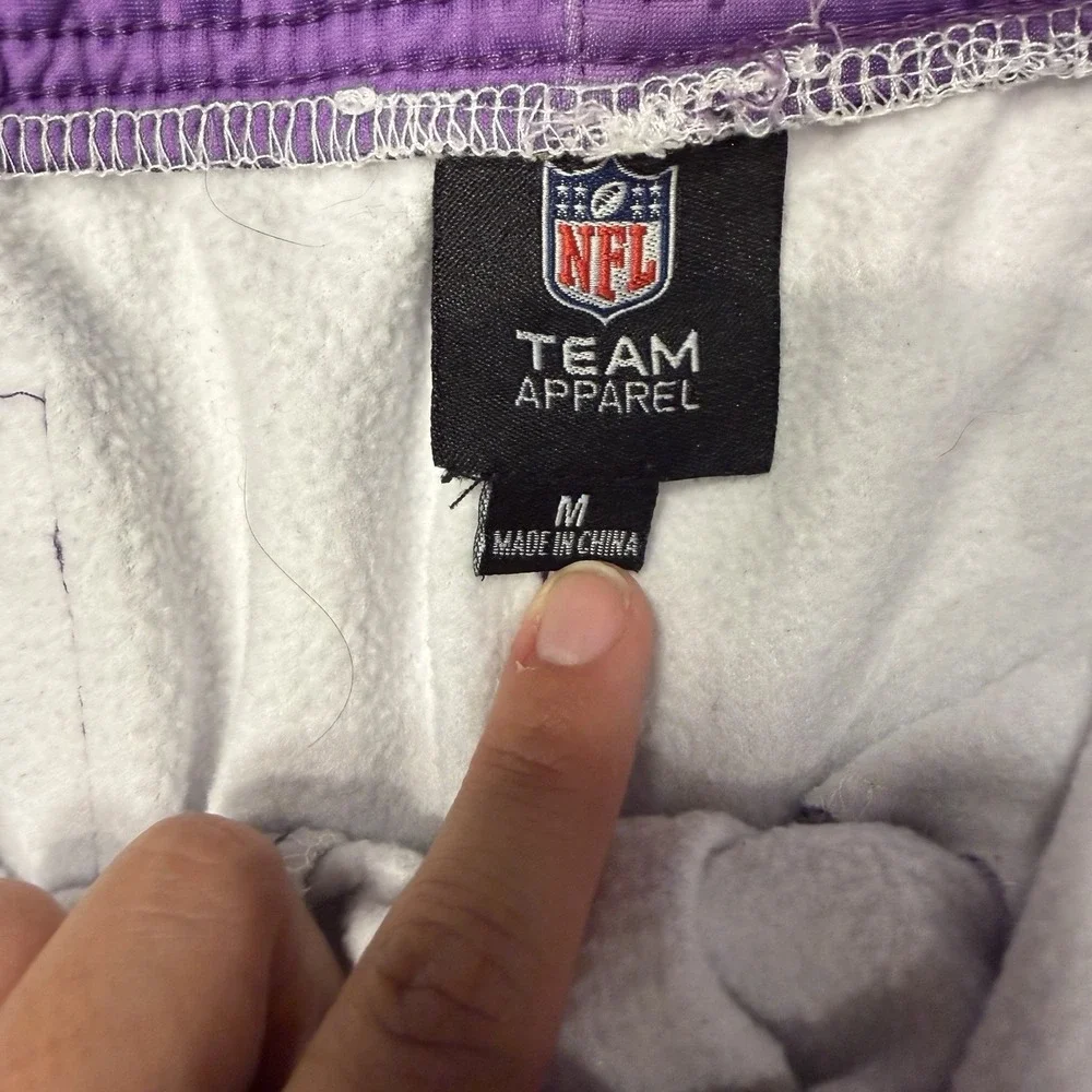 Men's FOCO Purple Minnesota Vikings Gradient Jogger Pants Size Medium